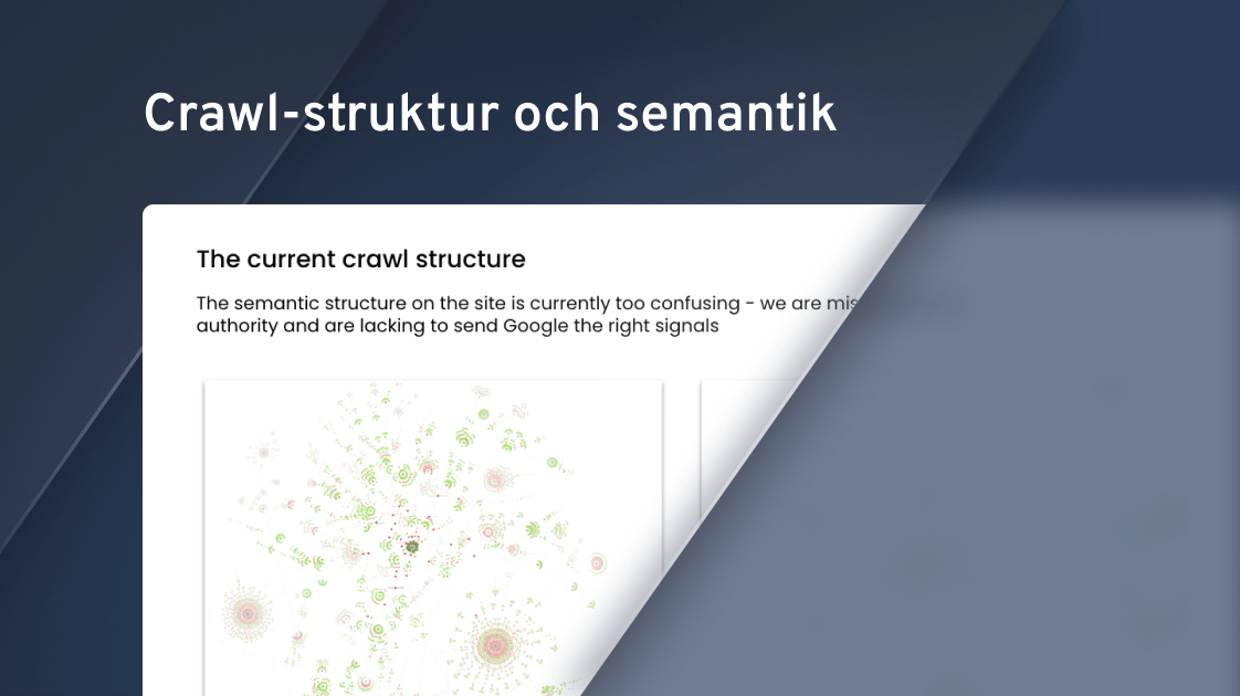 Crawlstruktur och semantisk uppbyggnad
