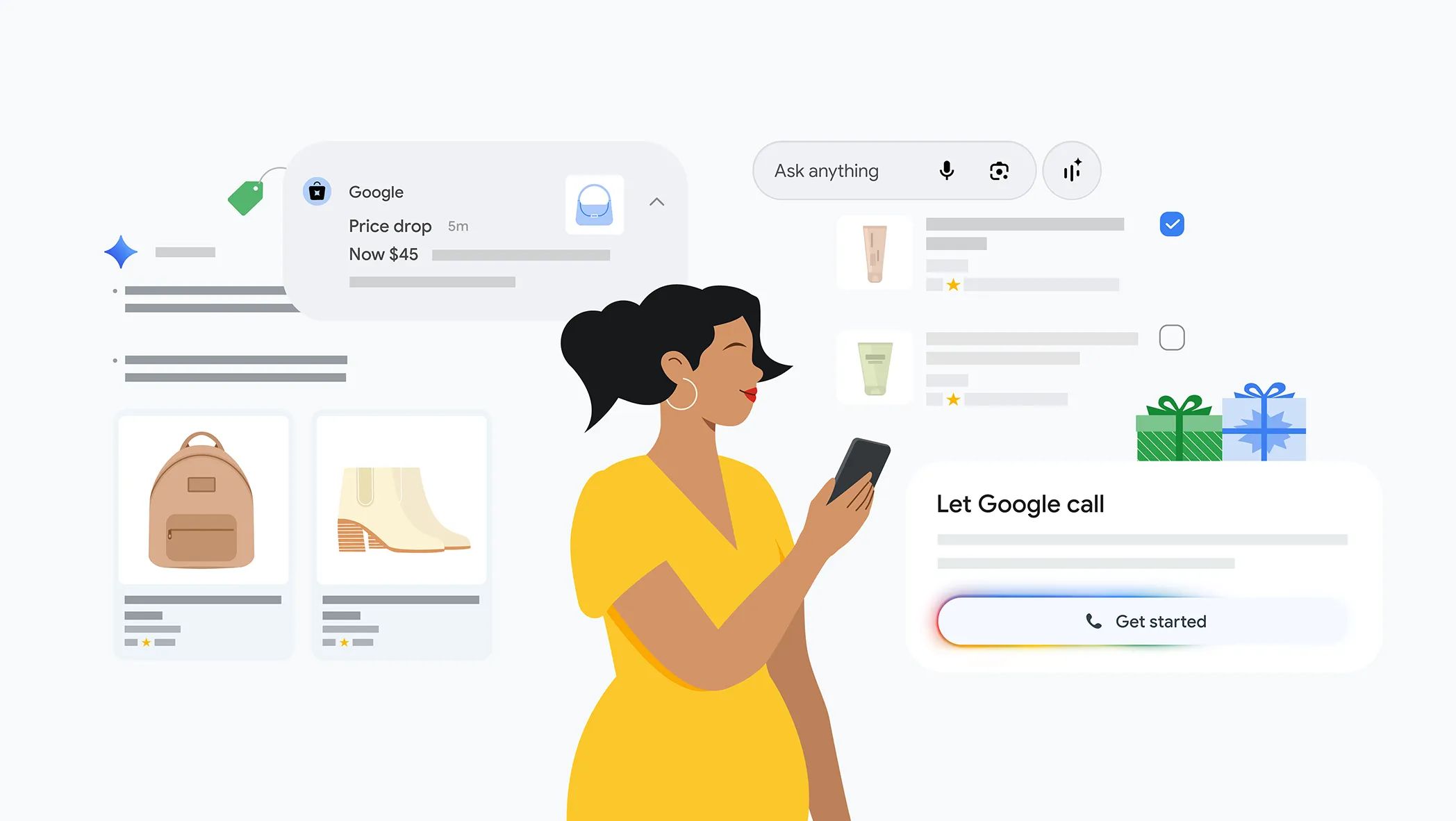 Google tilføjer AI Shopping Tools til Search og Gemini