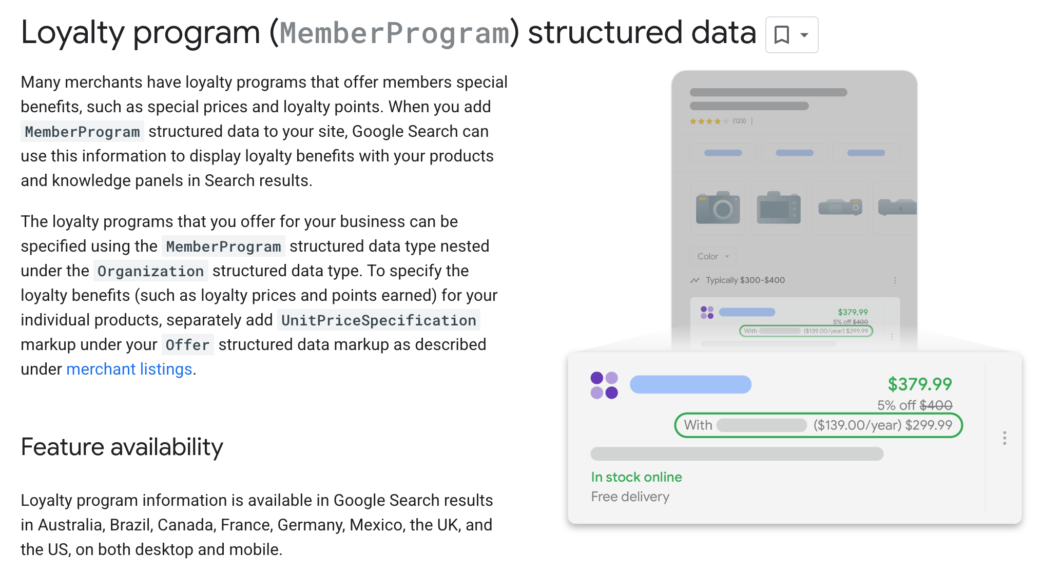 loyalty program struktureret data guidelines