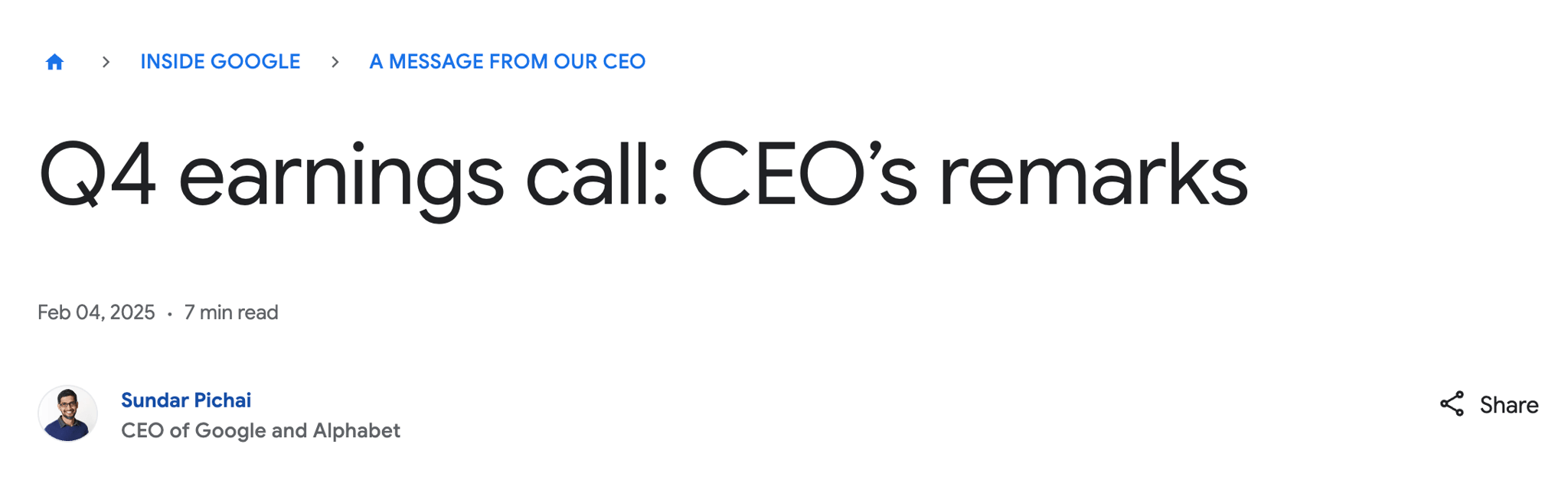 google q4 earnings call